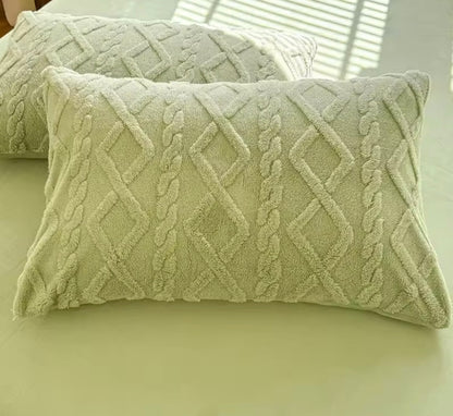 あったか冬用 枕カバー　2点セット