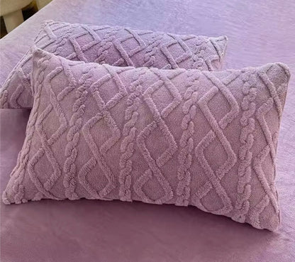 あったか冬用 枕カバー　2点セット