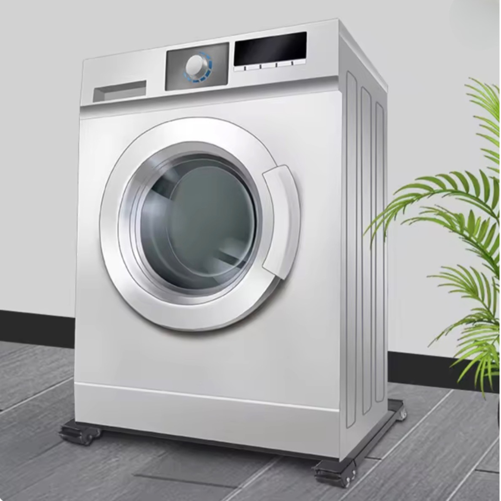 洗濯機・冷蔵庫用可動ベース Jiaxin｜キャスター付き台座